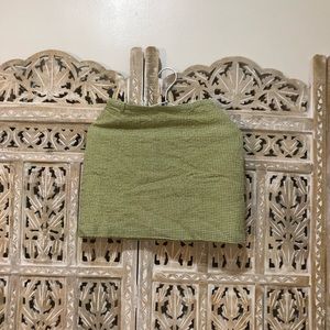 Green Paloma Wool Skirt